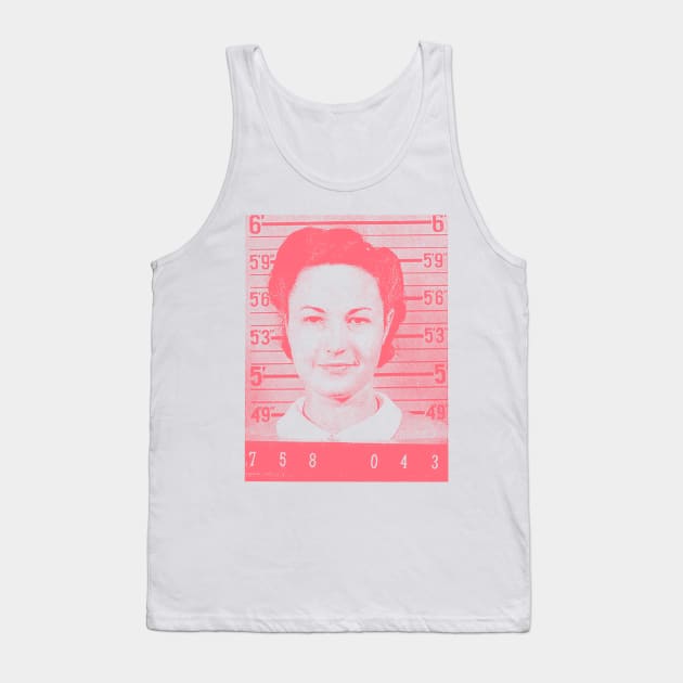 Bea Arthur / Vintage Mugshot Tank Top by DankFutura